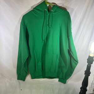 Jerzees Classic Green Men's Hoodie Sweater